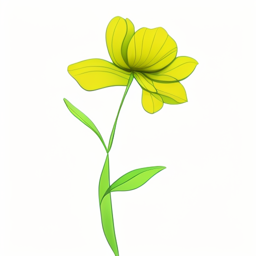 Flower light green